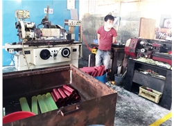 The corner of workshop