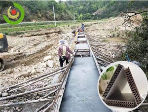 中空塑料模板在水沟渠改造（挡土墙、护土坡等）工程中的应用